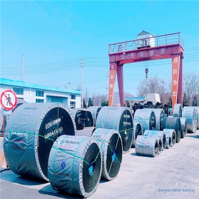 Конвейерная лента ST2600 с противогорящим стальным шнуром для литейного производства