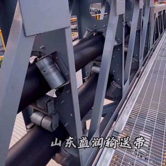 Ленточный конвейер для труб для промышленности